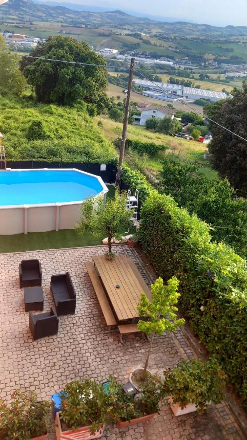 La Violetta Villa Camerano Exteriör bild